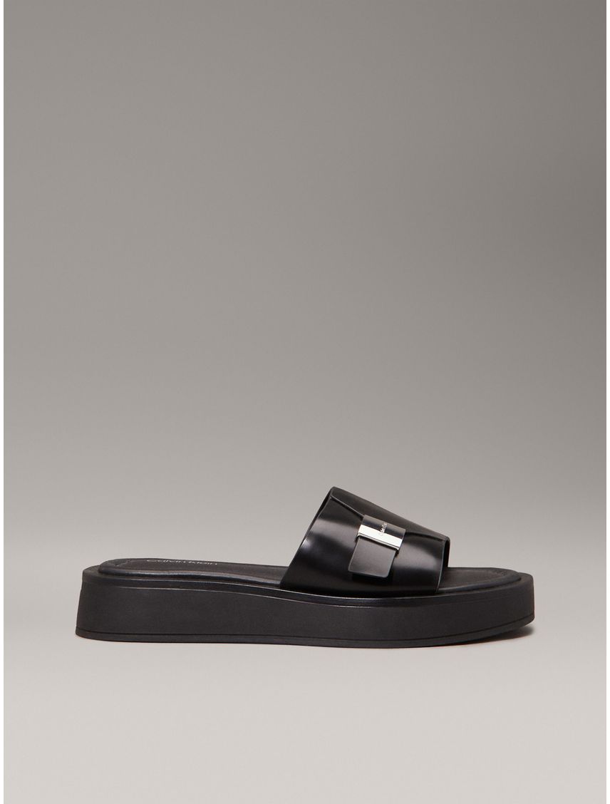 SANDALIAS FLATFORM SLIDE W/CK HW CK