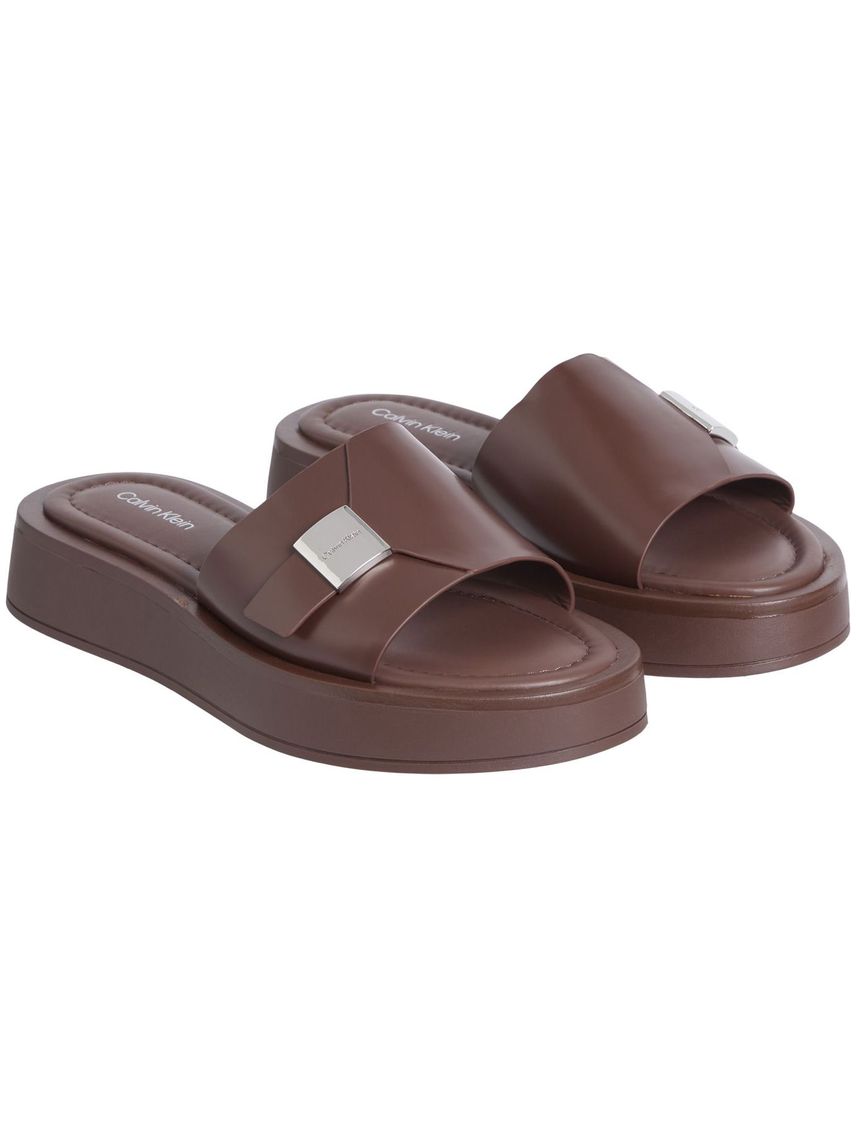 SANDALIAS FLATFORM SLIDE W/CK HW CK