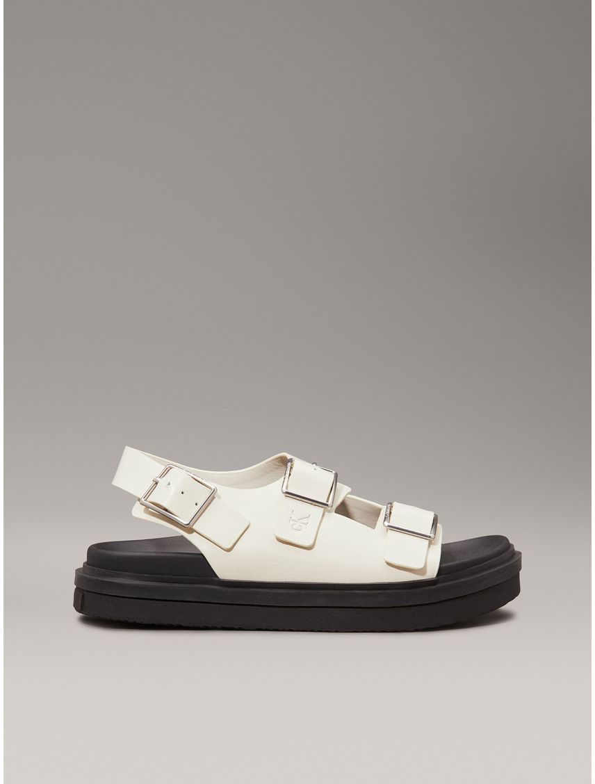 SANDALIAS FLAT MOLDED SANDAL BUCKLE CK