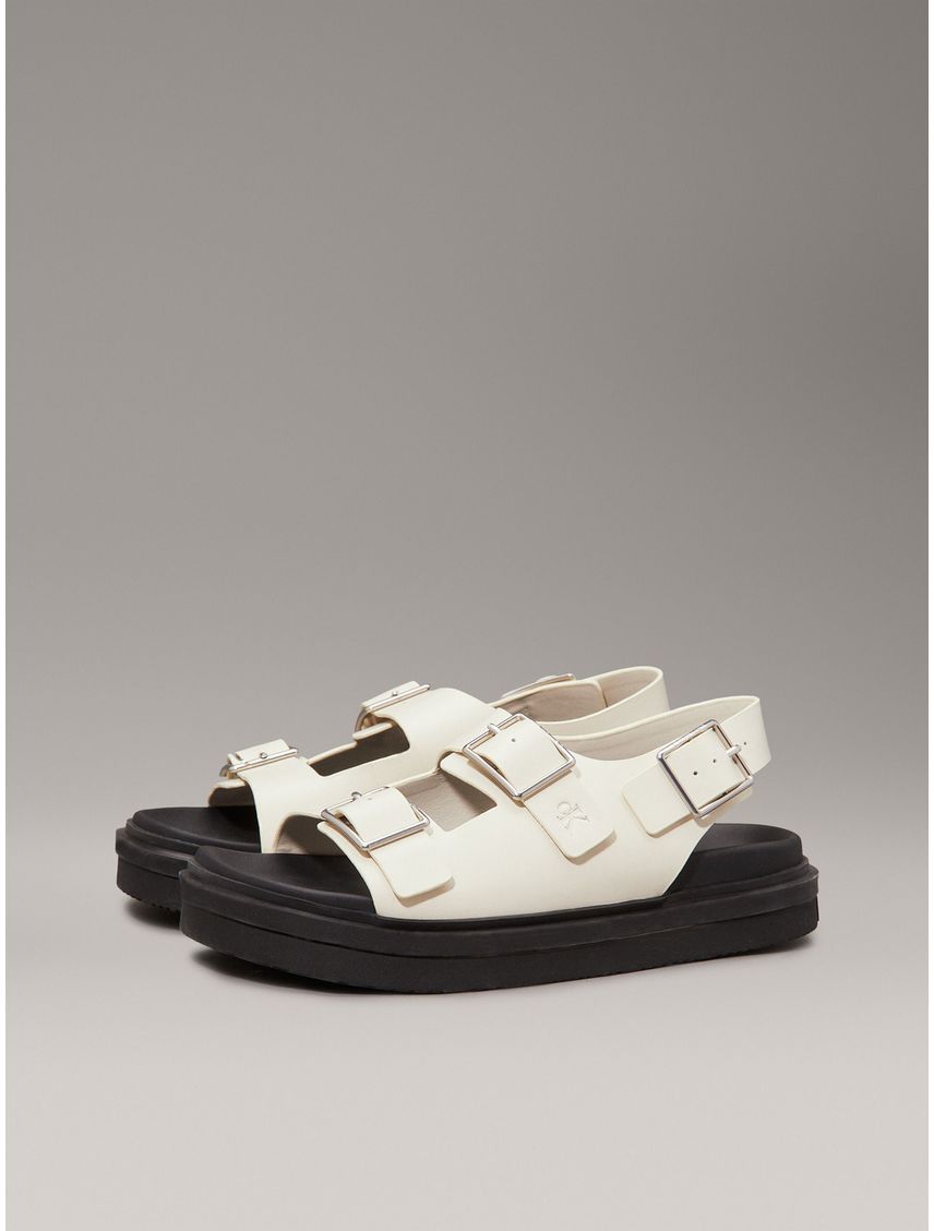 SANDALIAS FLAT MOLDED SANDAL BUCKLE CK