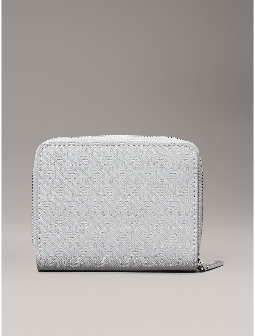 BILLETERA CK MUST MEDIUM ZIP AROUND_MONO