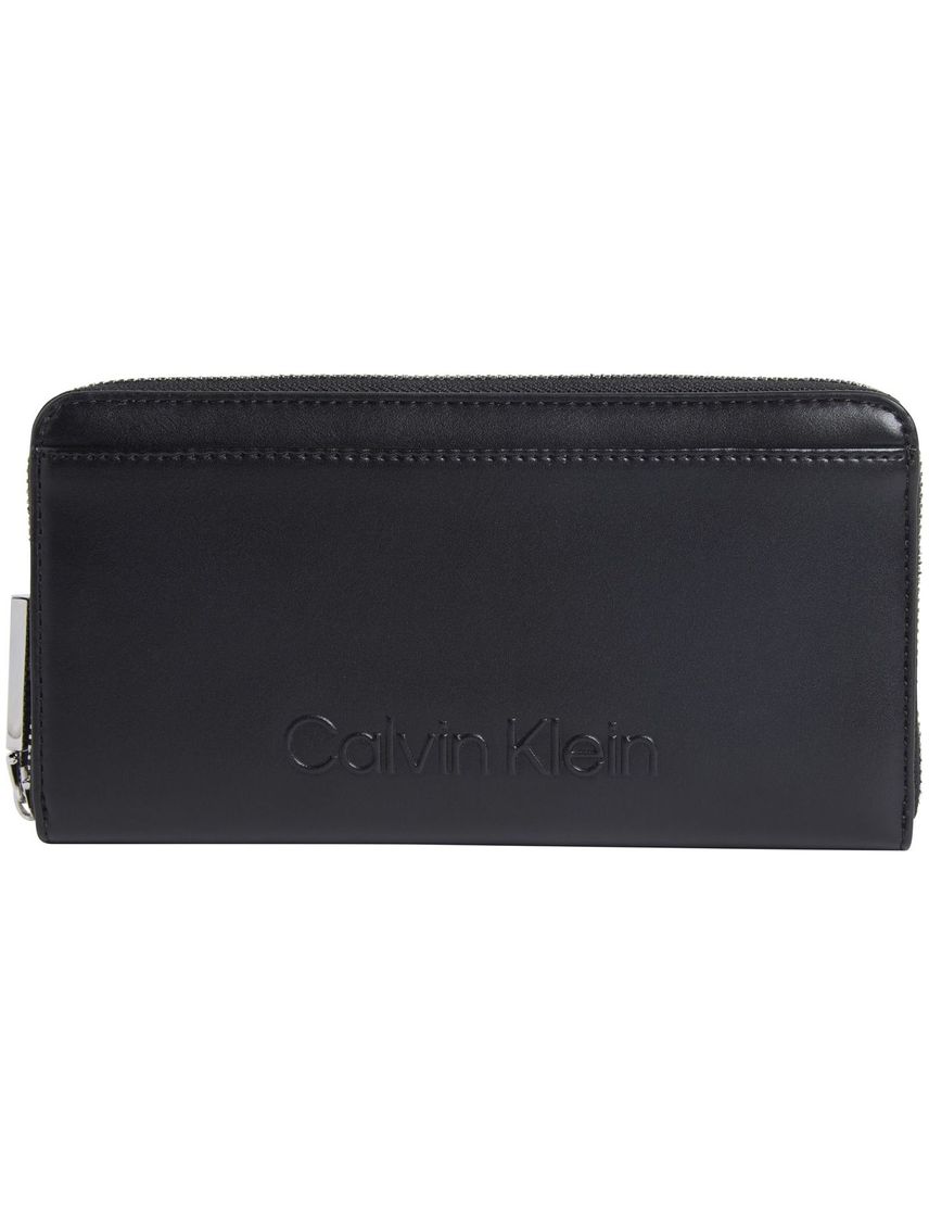 BILLETERA EMBOSSED LOGO LARGE ZIP AROUND