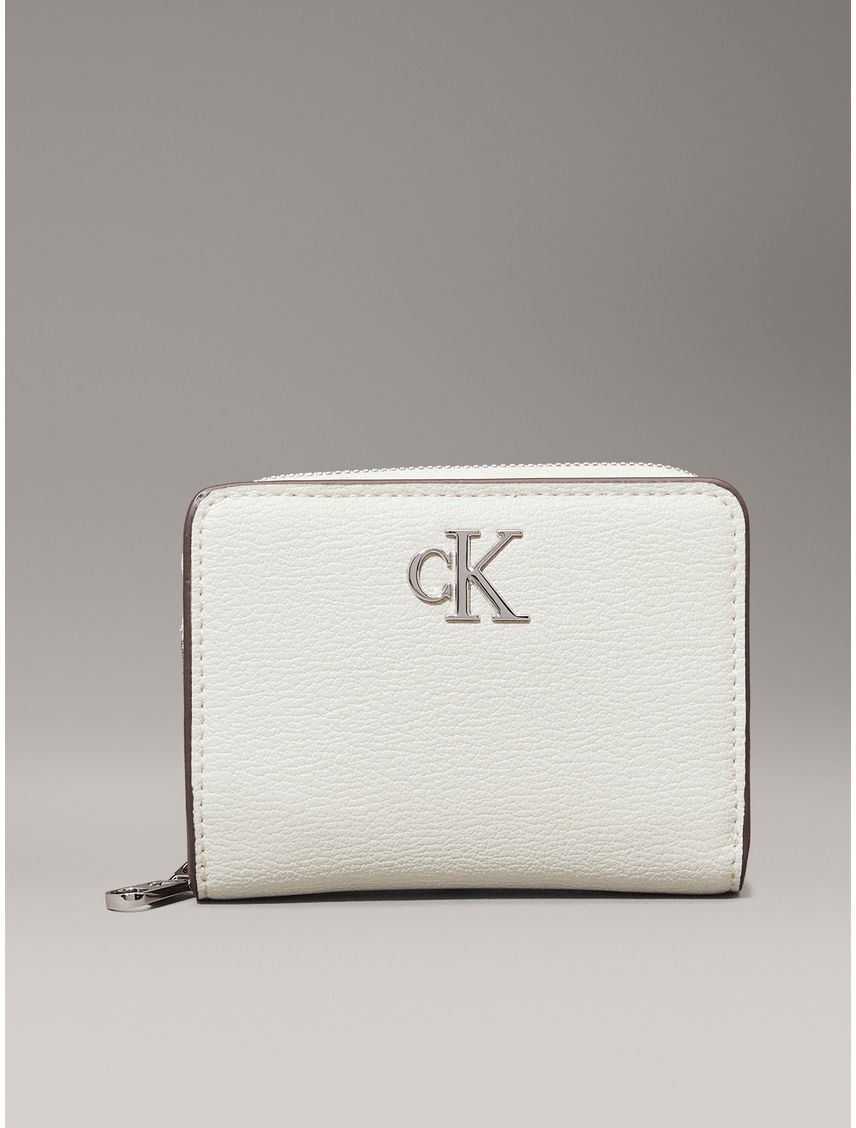 BILLETERA MINIMAL MONOGRAM MED ZIP AROUN