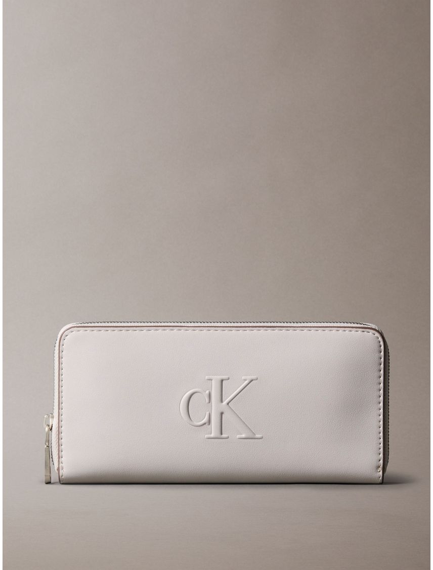 BILLETERA SCULPTED ZIP AROUND