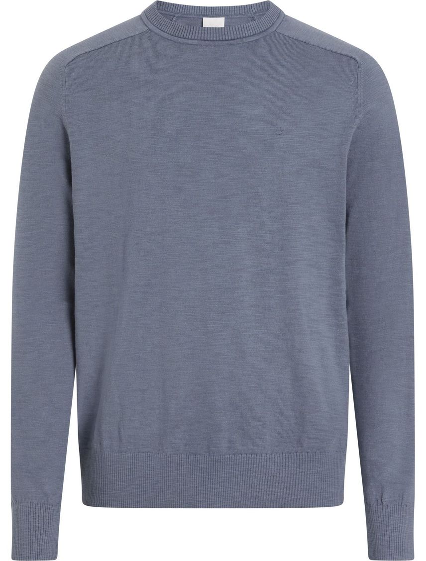 SLUB TEXTURE CN SWEATER CK