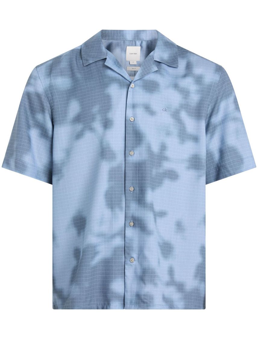 FLORAL AOP S/S TENCEL SHIRT