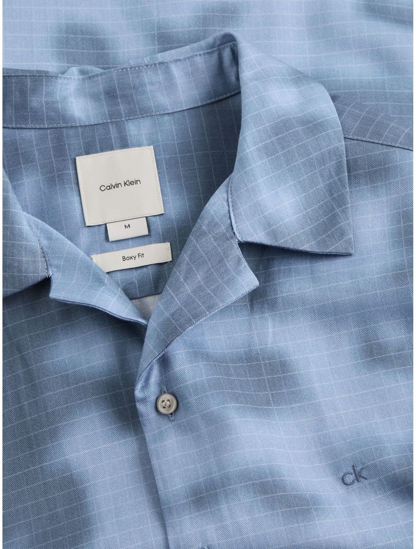 FLORAL AOP S/S TENCEL SHIRT