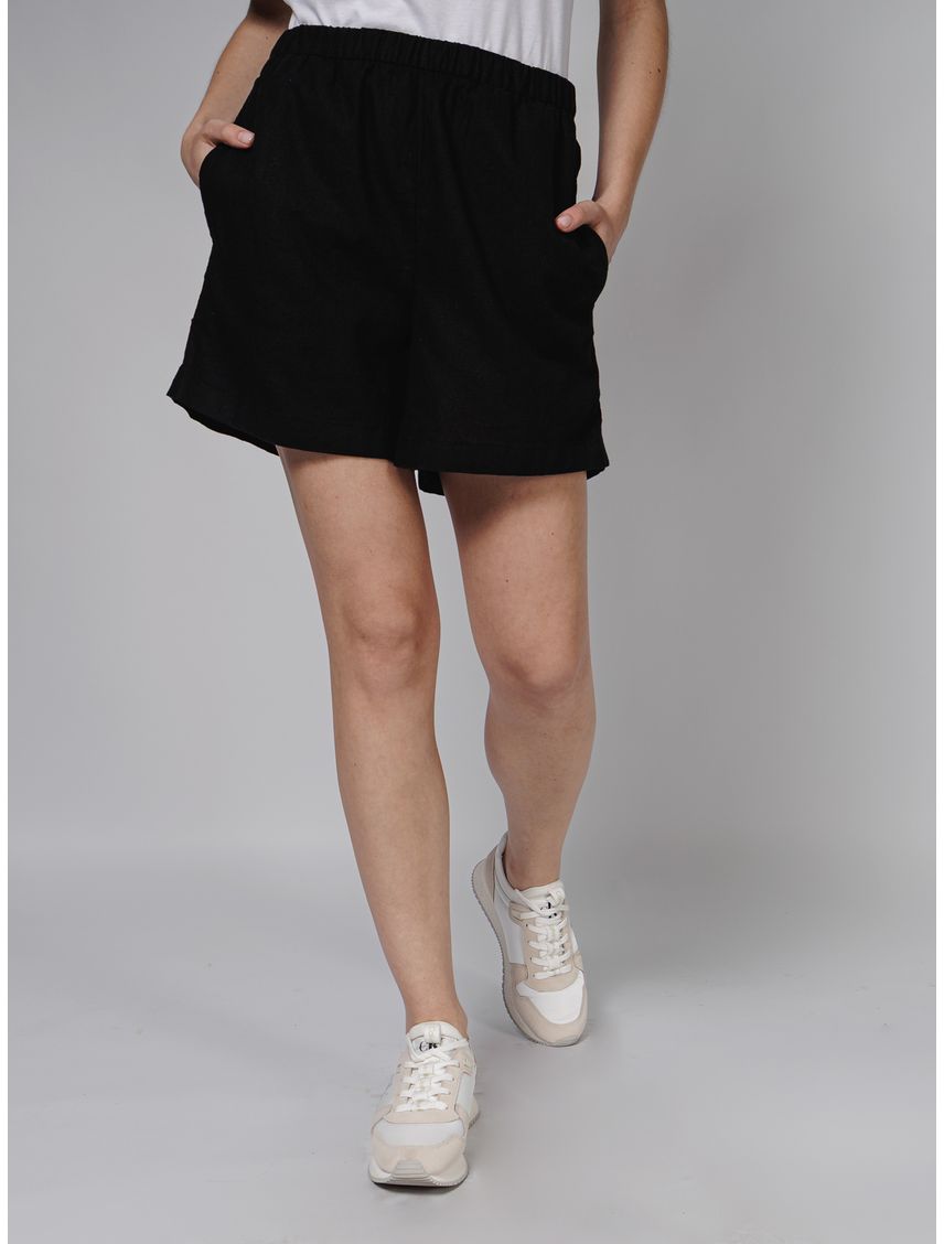 SHORT LINEN PULL ON CK