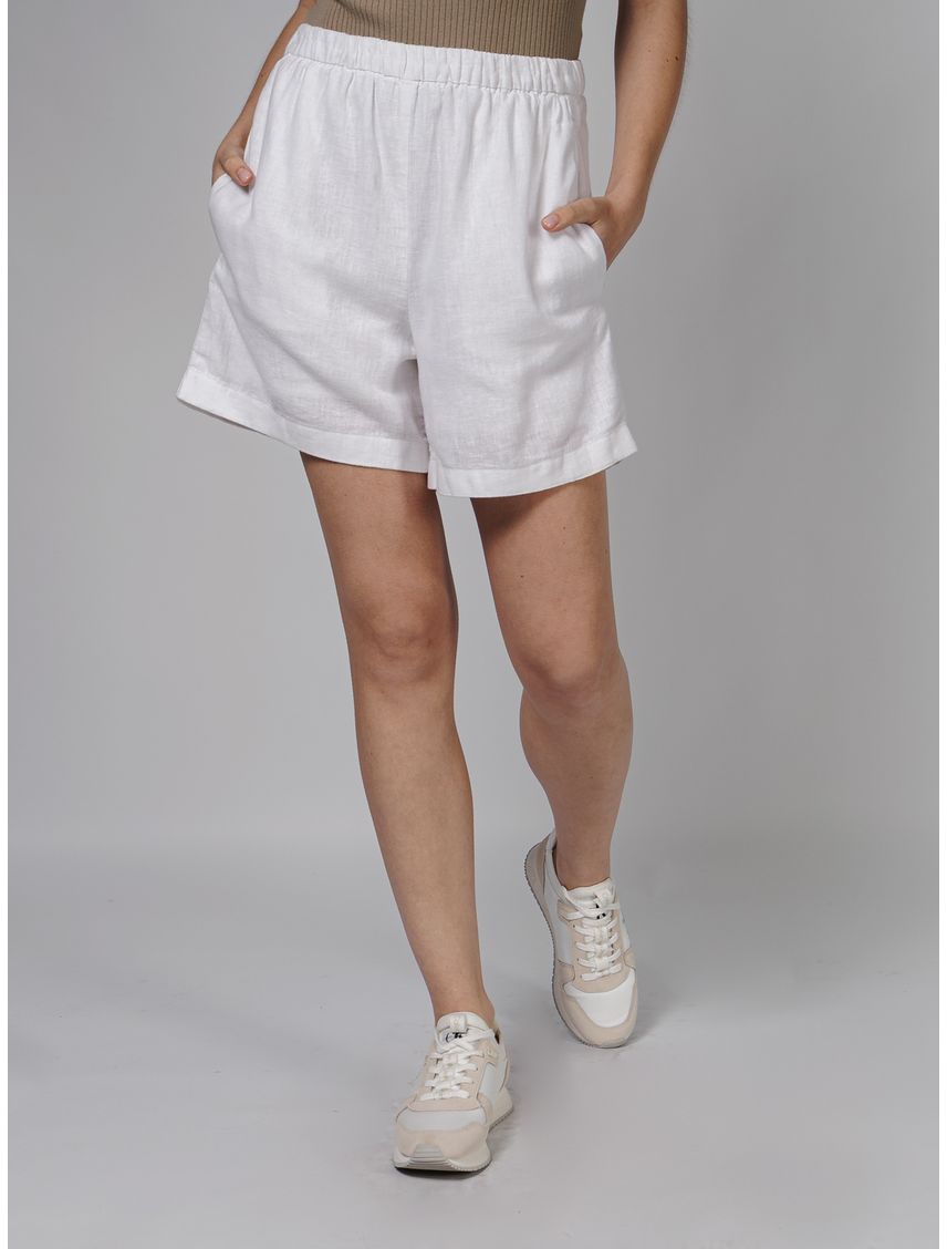 SHORT LINEN PULL ON CK