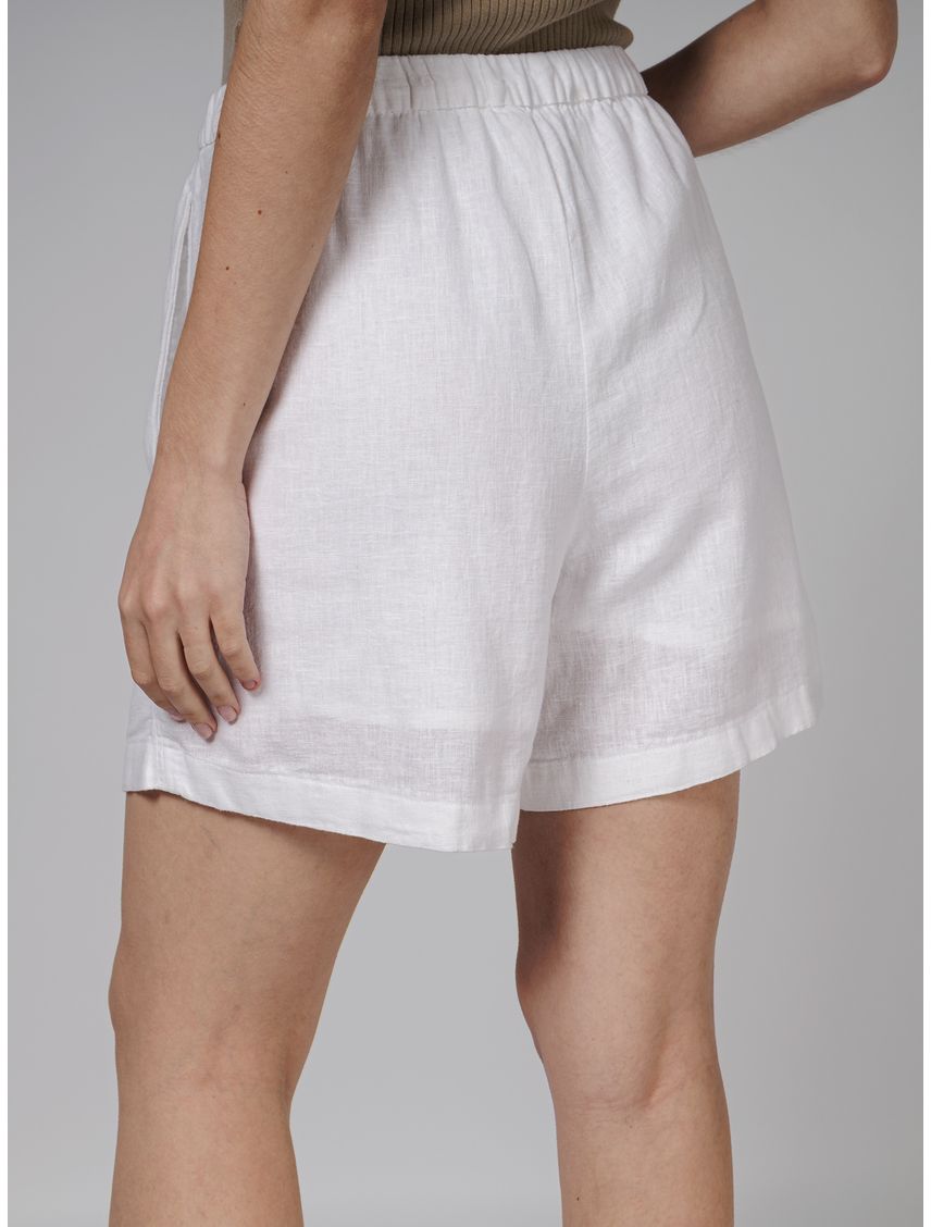 SHORT LINEN PULL ON CK