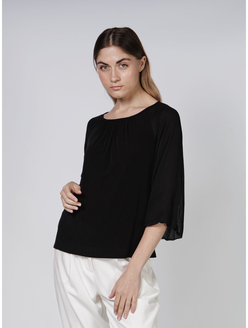 BLUSA MATTE JERSEY (BODY)/ CRINKLE CK