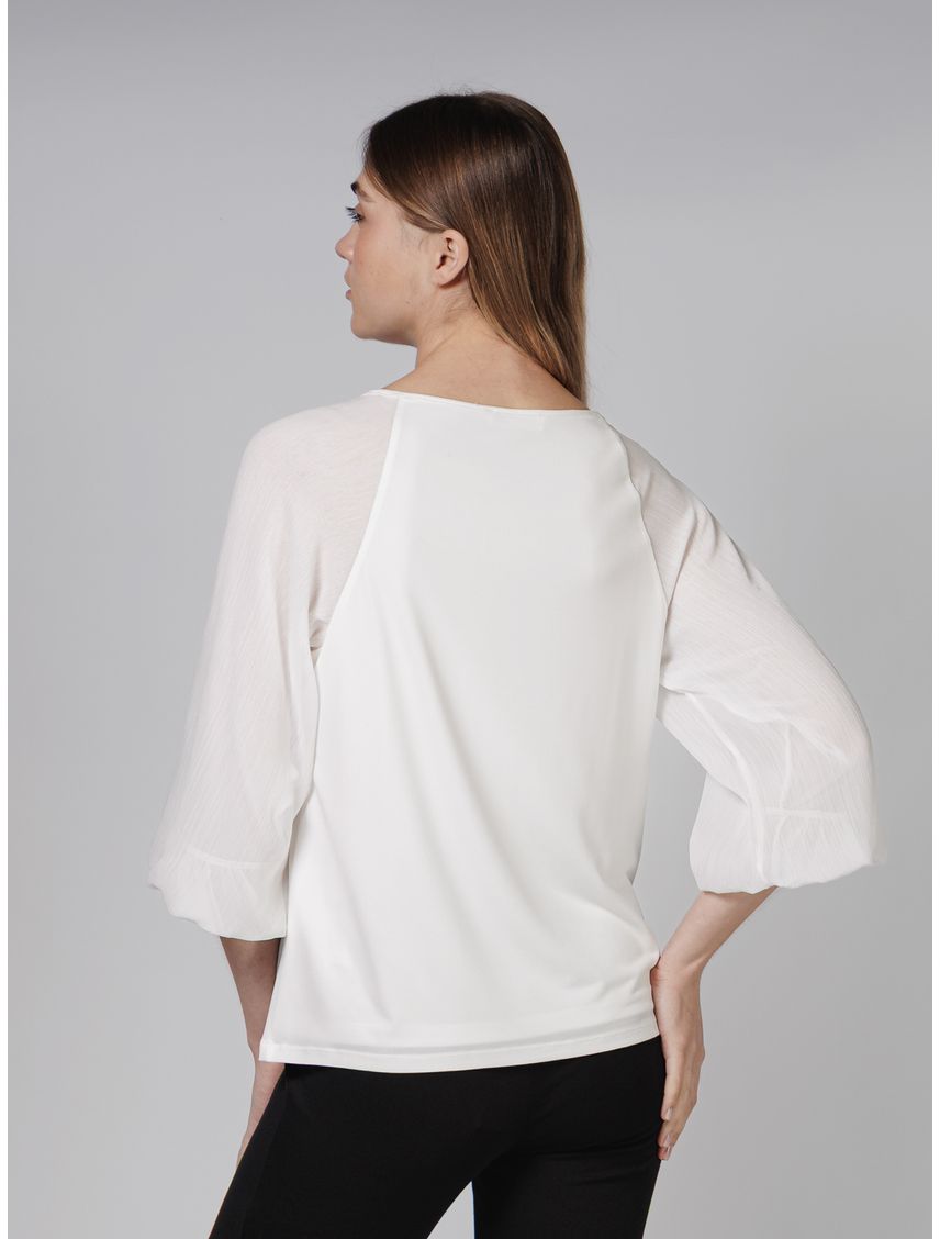 BLUSA MATTE JERSEY (BODY)/ CRINKLE C