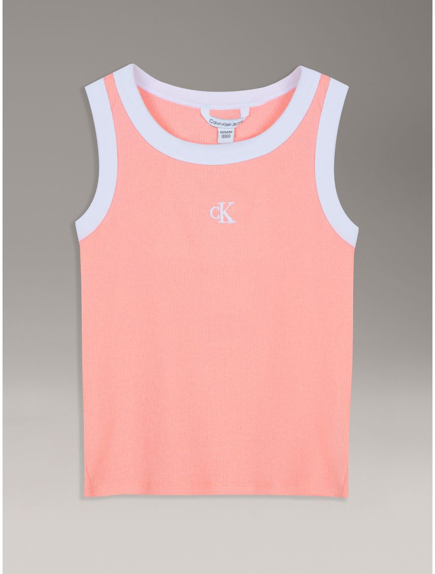 CAMISETA CONTRAST RIB TANK