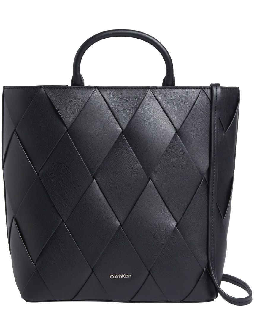 CARTERA WOVEN MEDIUM TOTE CK