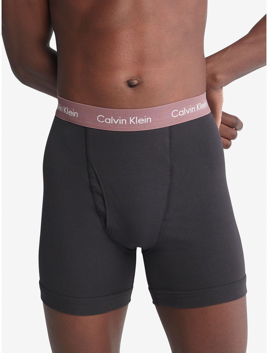 3 PACK NEW COTTON STRETCH - BOXER BRIEF