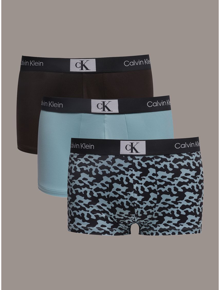 3 PACK CALVIN KLEIN 1996 MICRO - LOW RISE TRUNK CK