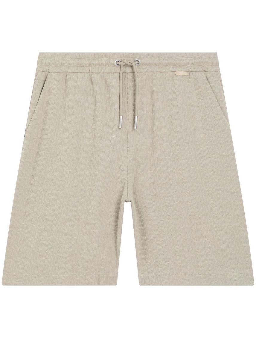 SHORT TEXTURED SWEATSHORTS