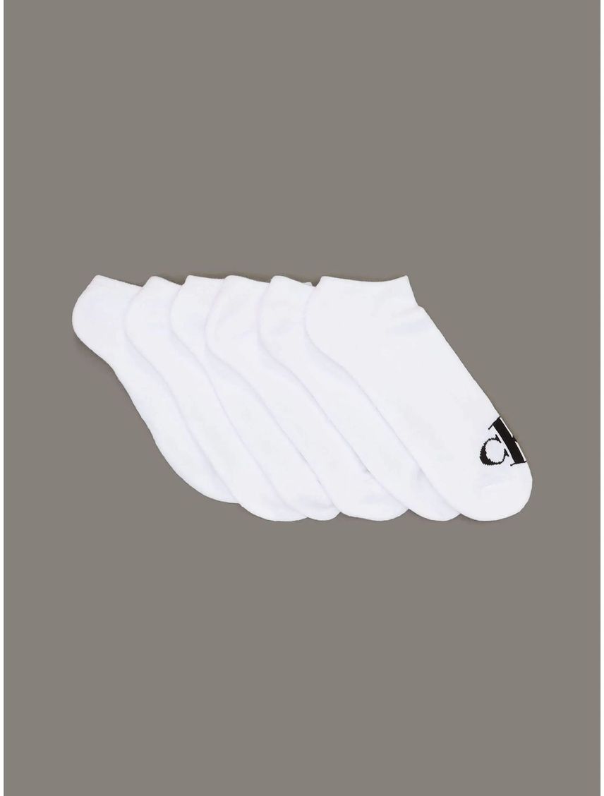 MEDIAS MEN'S 6 PACK MONOGRAMED CUSHIO CK