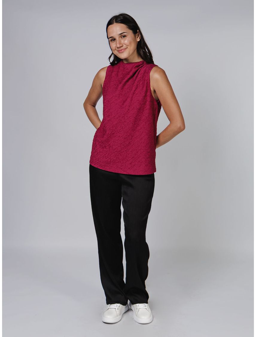 BLUSA SATIN BACK CREPE CK