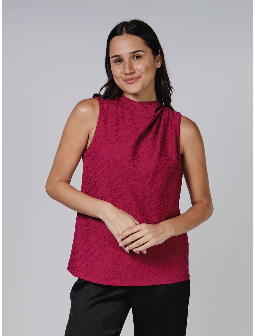 BLUSA SATIN BACK CREPE CK