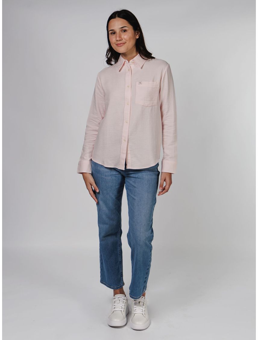 BLUSA DOUBLE GAUZE BUTTON-DOWN SHIRT