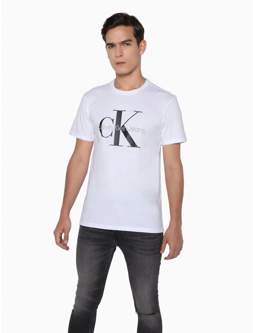 CAMISETA SS MONOLOGO JEANS CREWNK TEE CK