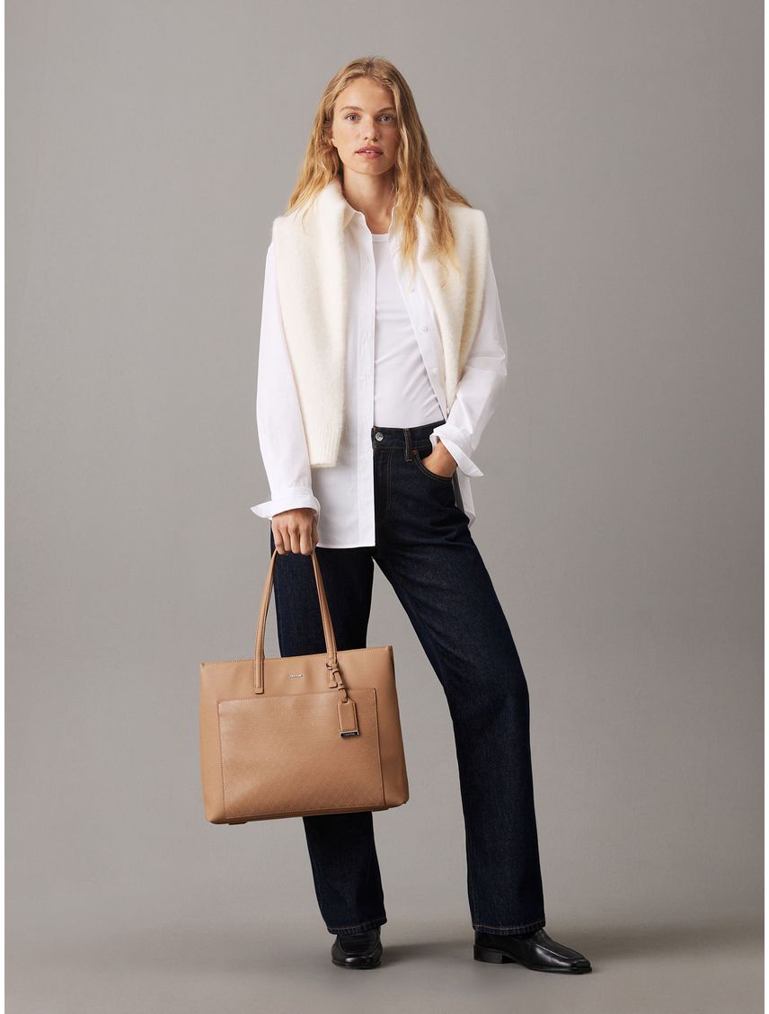 CARTERA CK MUST MEDIUM SHOPPER_MONO