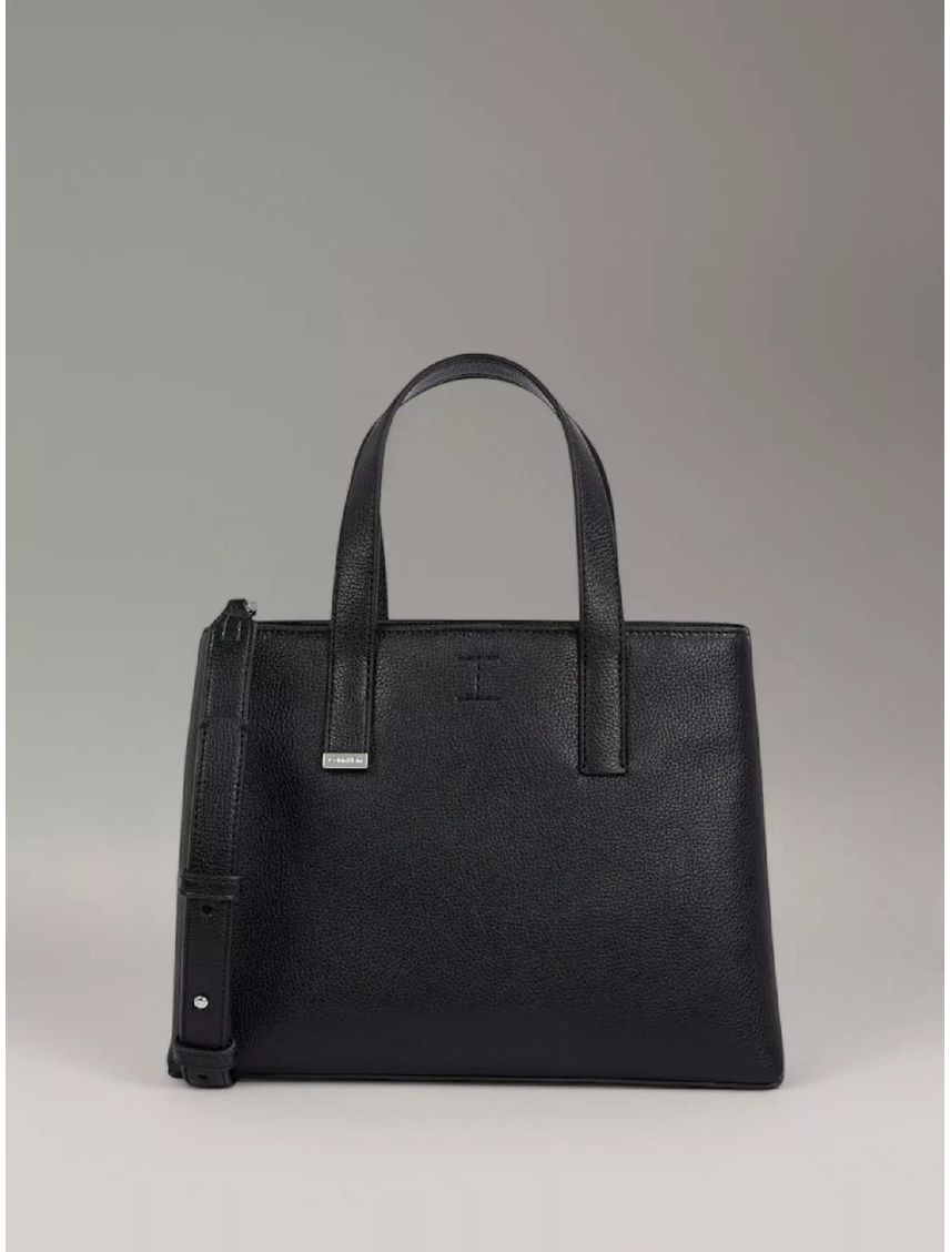 CARTERA CK PLAQUE SMALL TOTE
