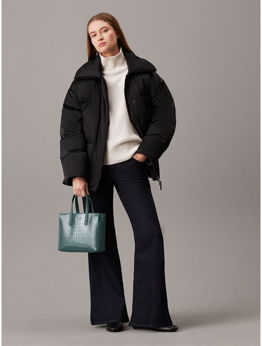 CARTERA CK MUST SMALL TOTE_CROCO CK