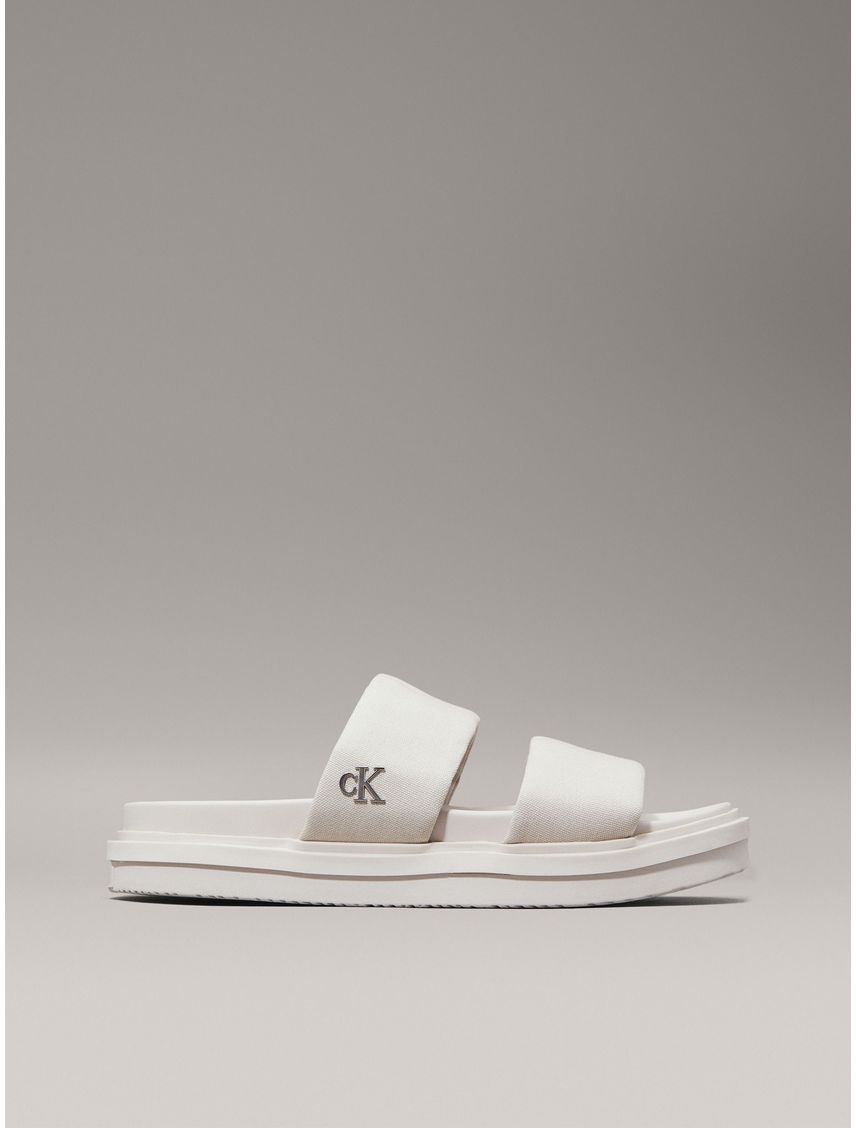 SANDALIAS FLAT MOLDED DBL BAR SANDAL CK