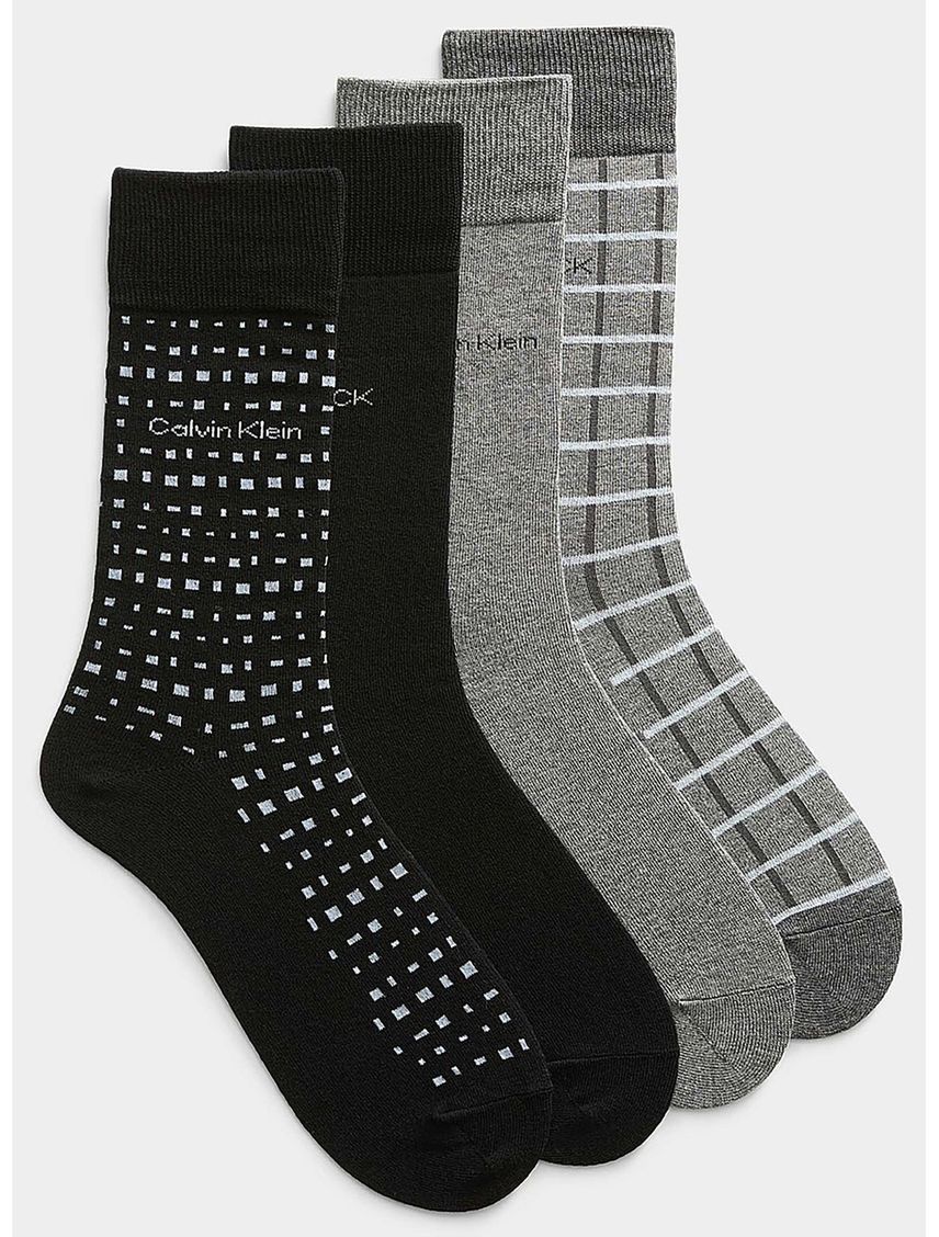 MEDIAS MEN'S 4PK COMBED COTTON DRESS