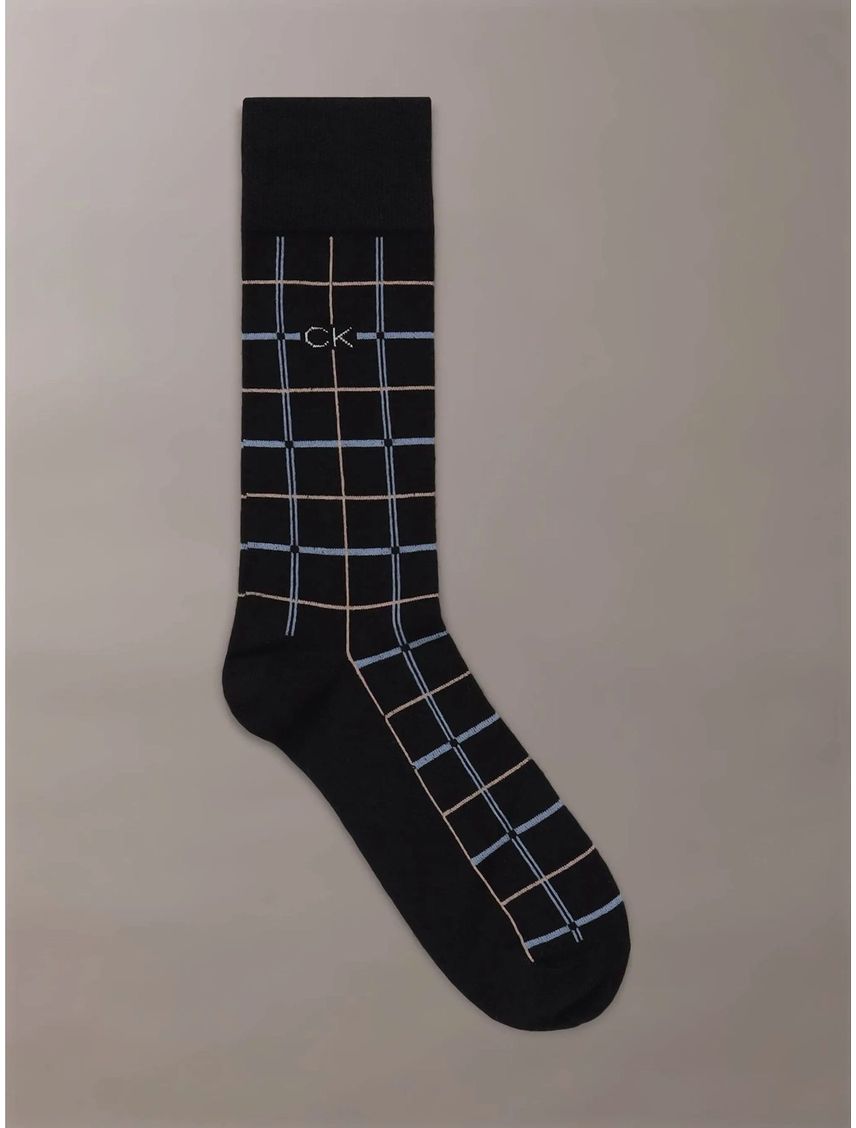 MEDIAS MEN'S 4PK COMBED COTTON STRIPE