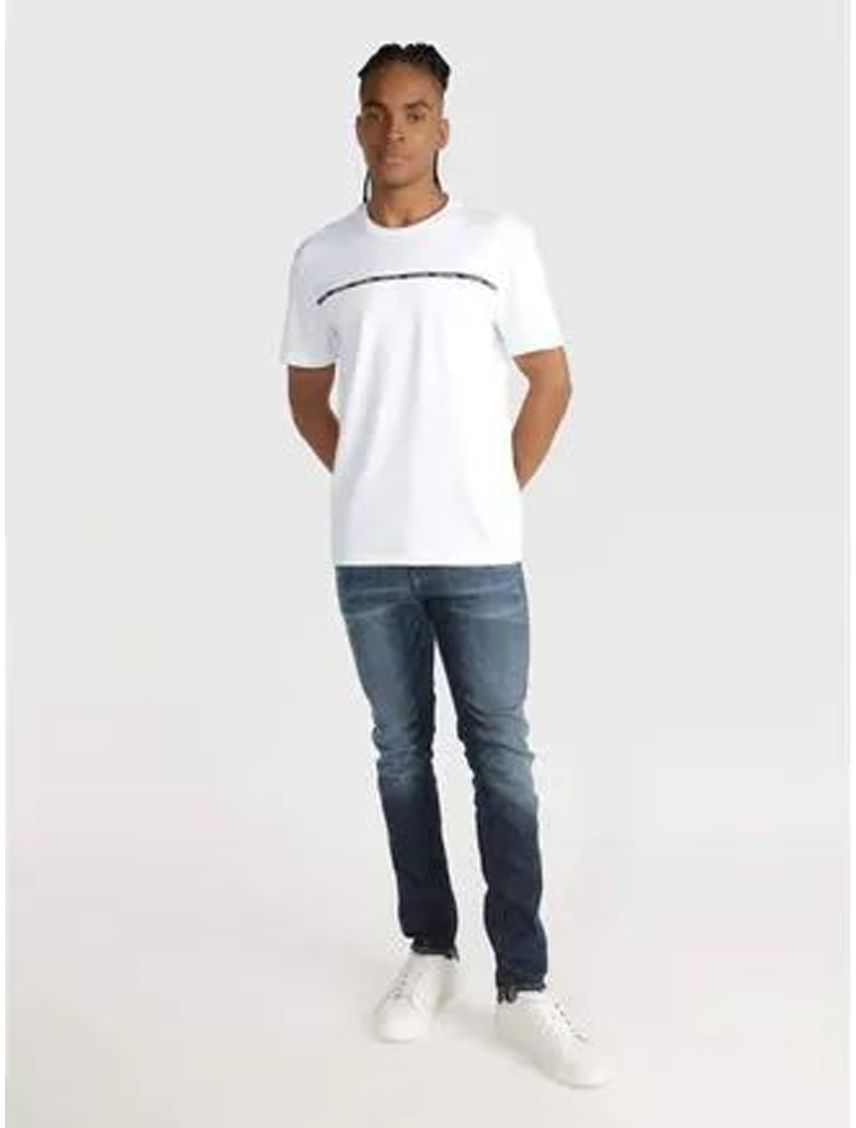 CAMISETA SS INSET LOGO TAPE TEE CK