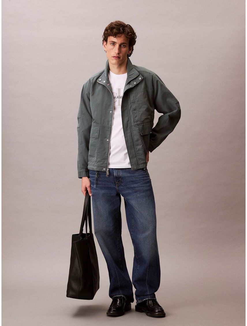 Camiseta con monograma CK