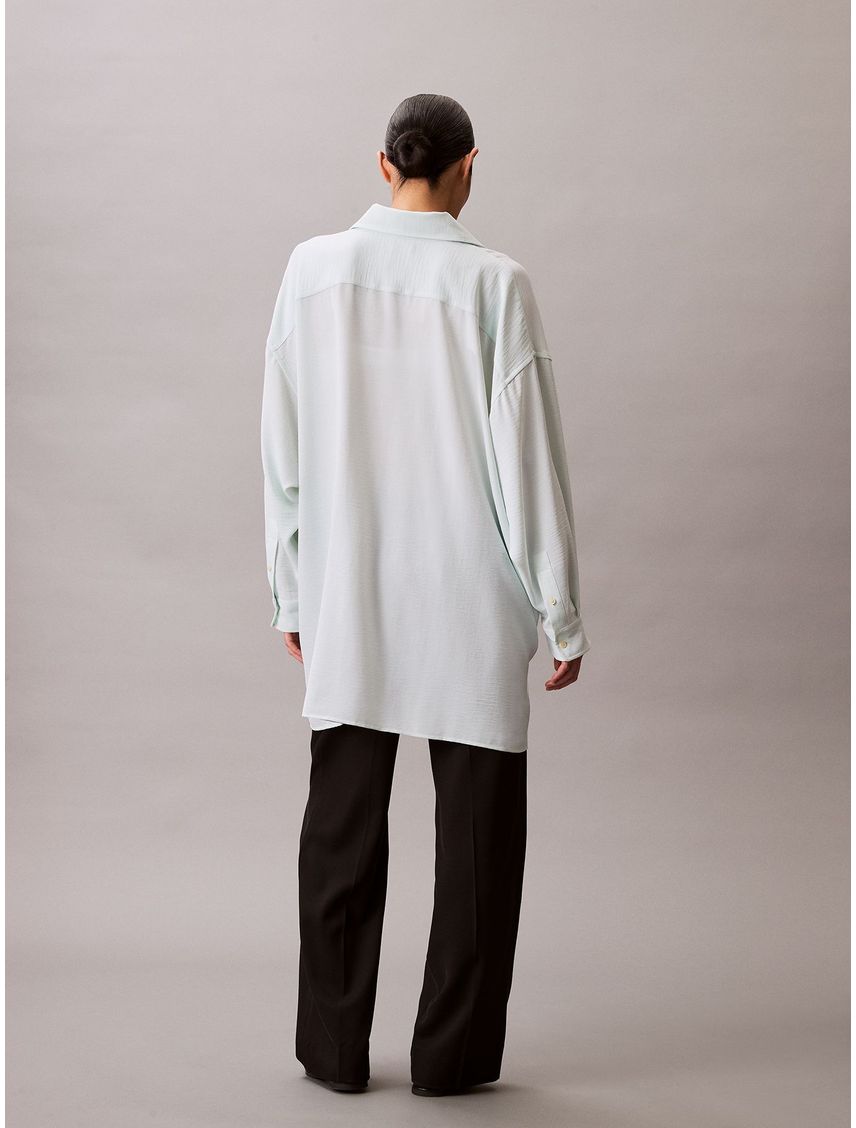 Camisa oversize de gasa CK