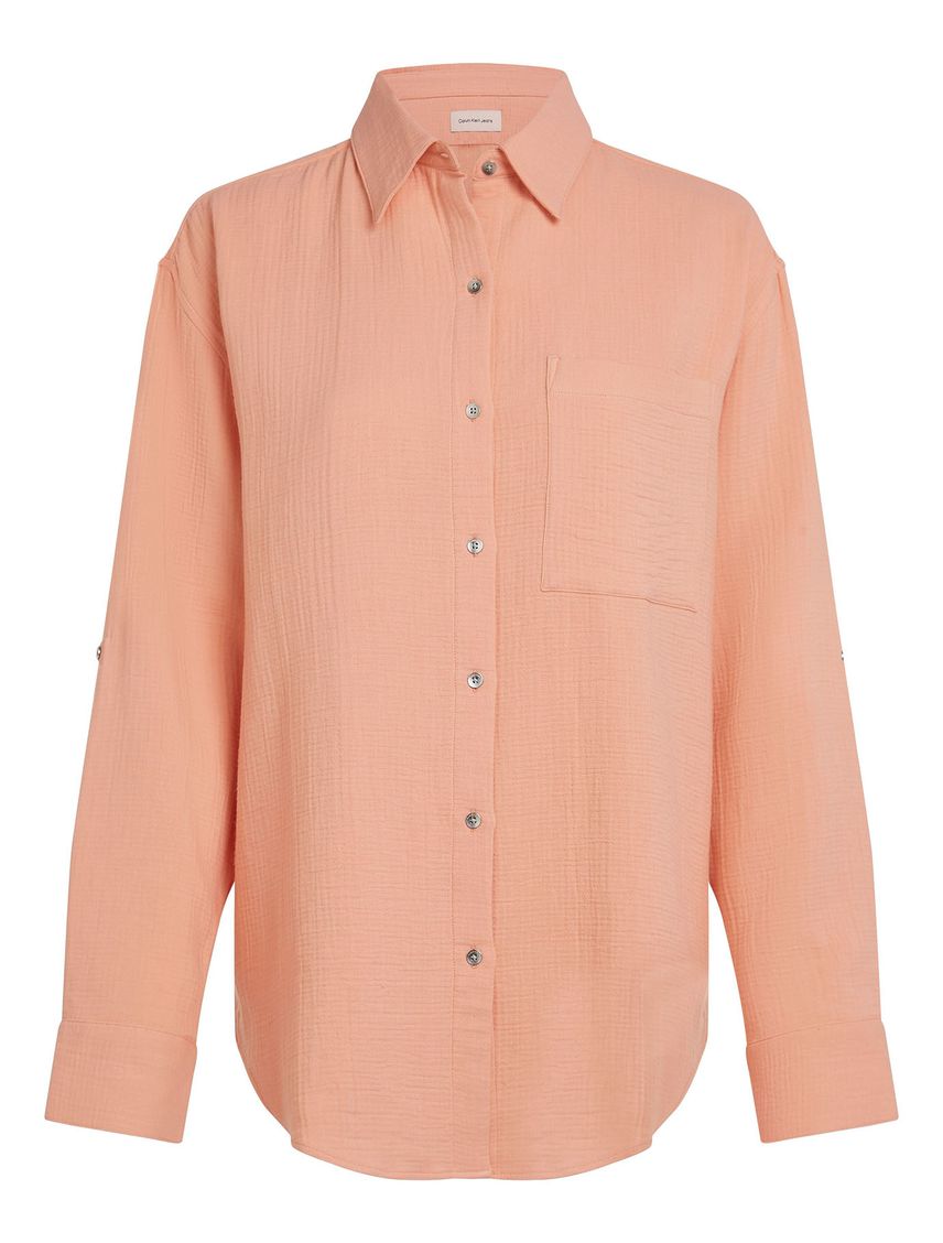 Camisa de gasa doble CK