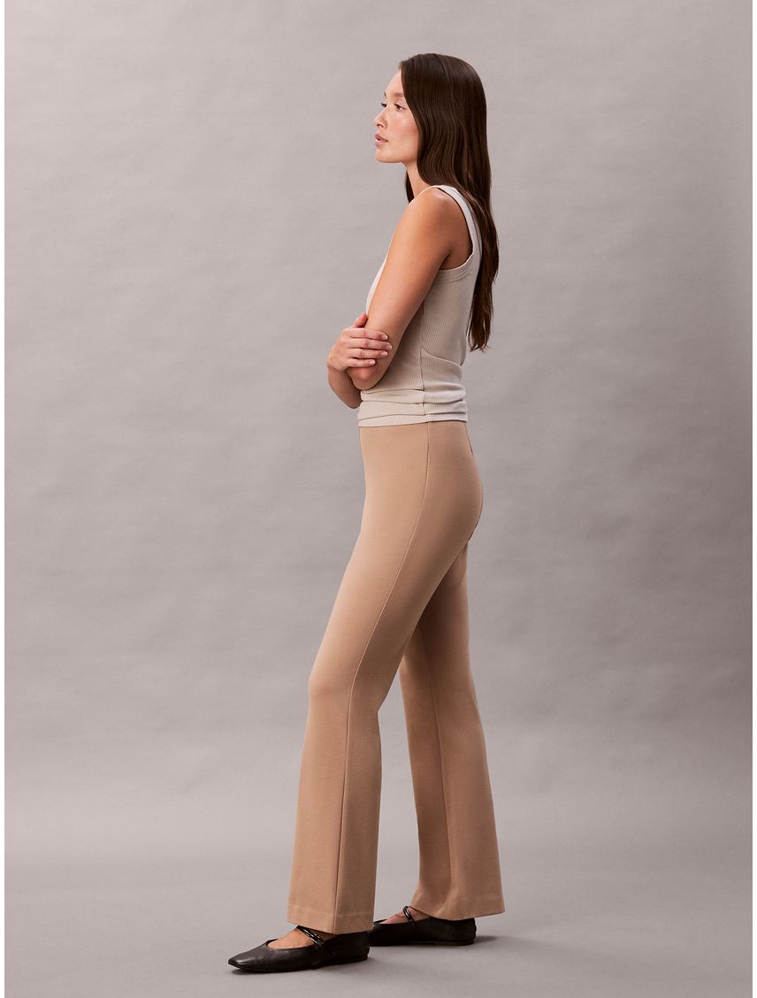 PANTALON SKINNY FLARE PONTE PANT