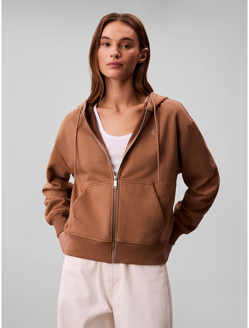 SWEATSHIRT ARCHIVE LOGO FRENCH TERRY FZ H CK