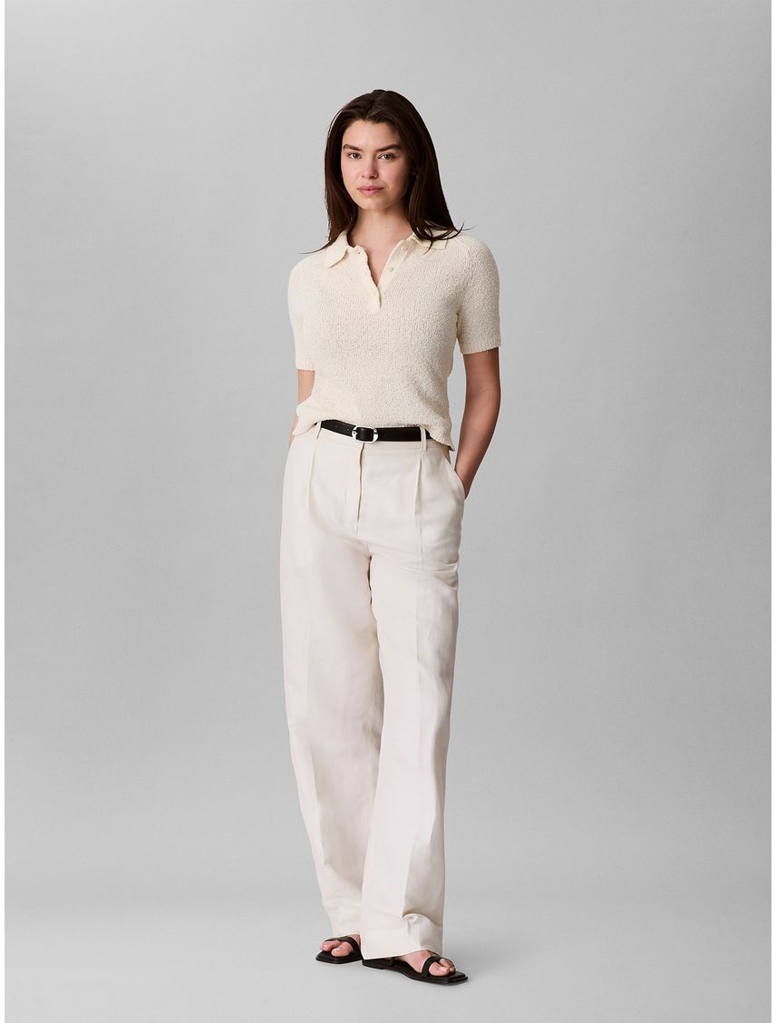 Suéter de tejido bouclé CK