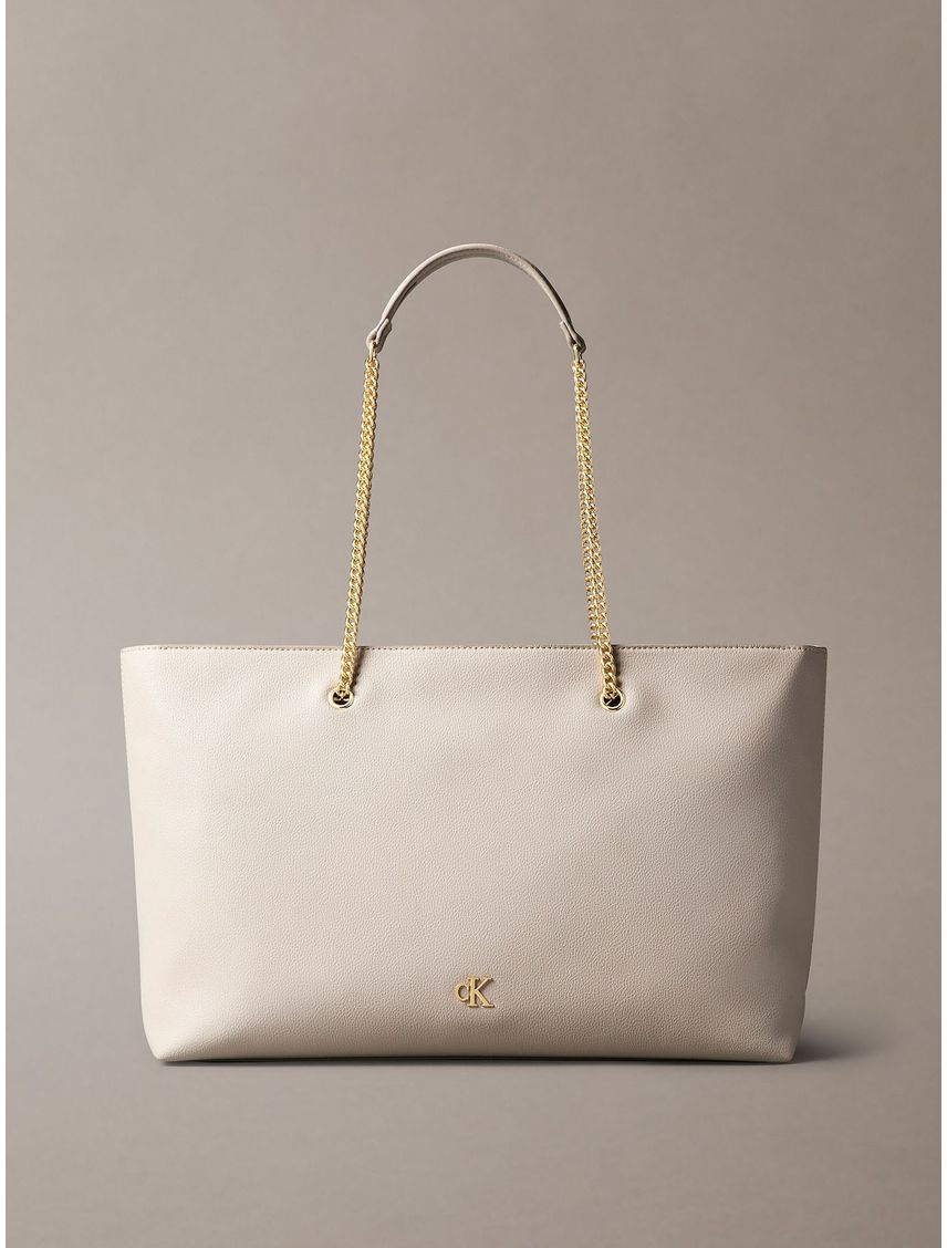 CARTERA MINIMAL MONOGRAM CHAIN TOTE