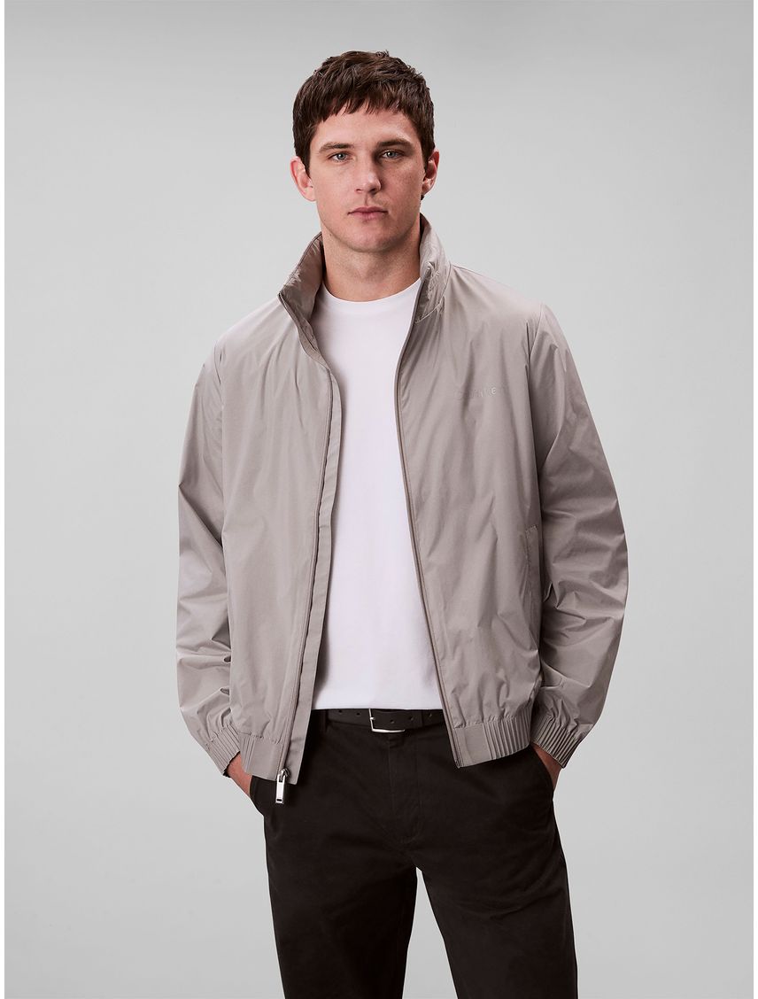 CASACA LIGERA NYLON PACKABLE HOOD WINDBREAKER CK