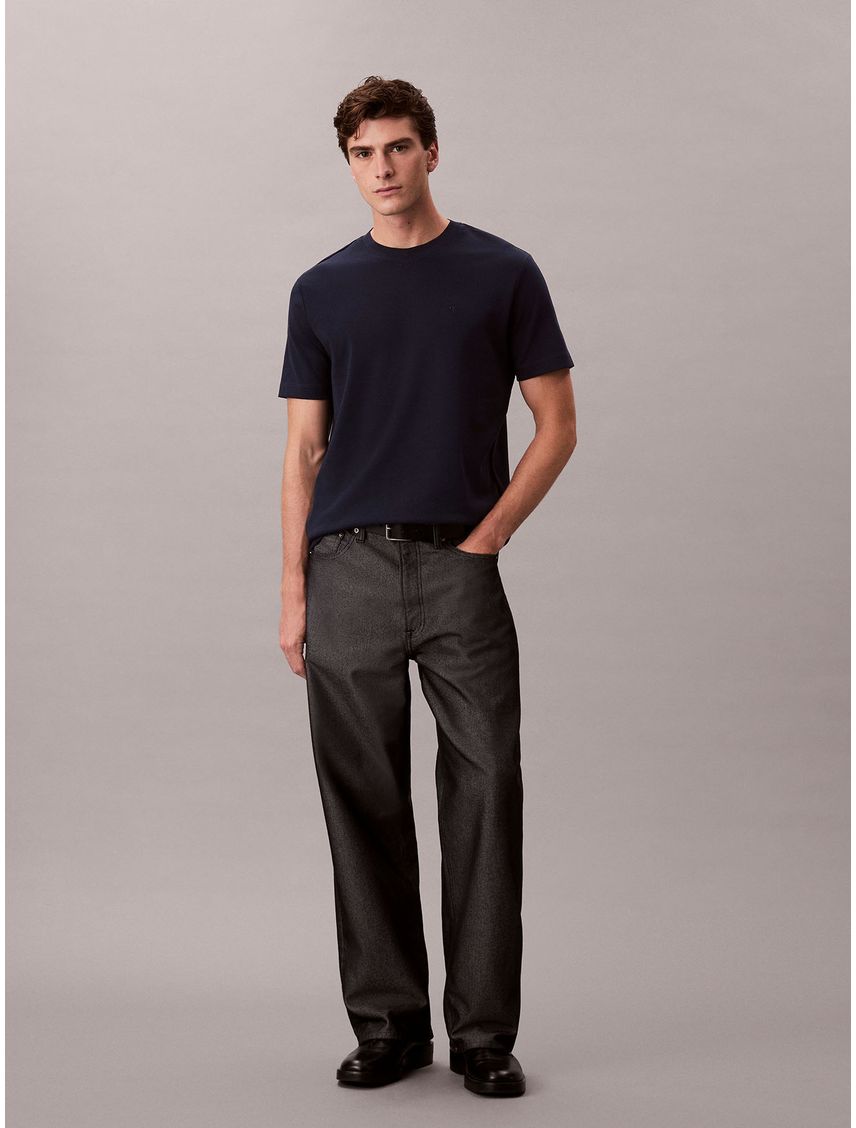 CAMISETA SS LUXE INTERLOCK COTTON TEE