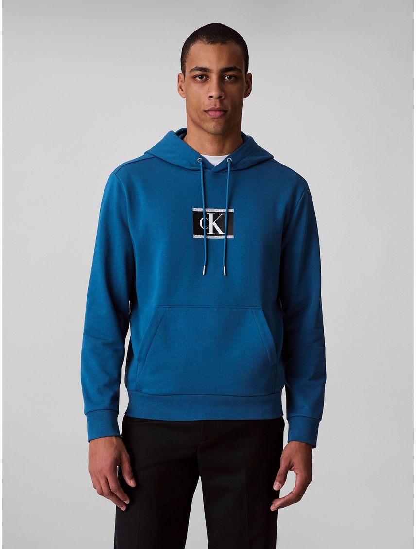 Sudadera de felpa con monograma CK