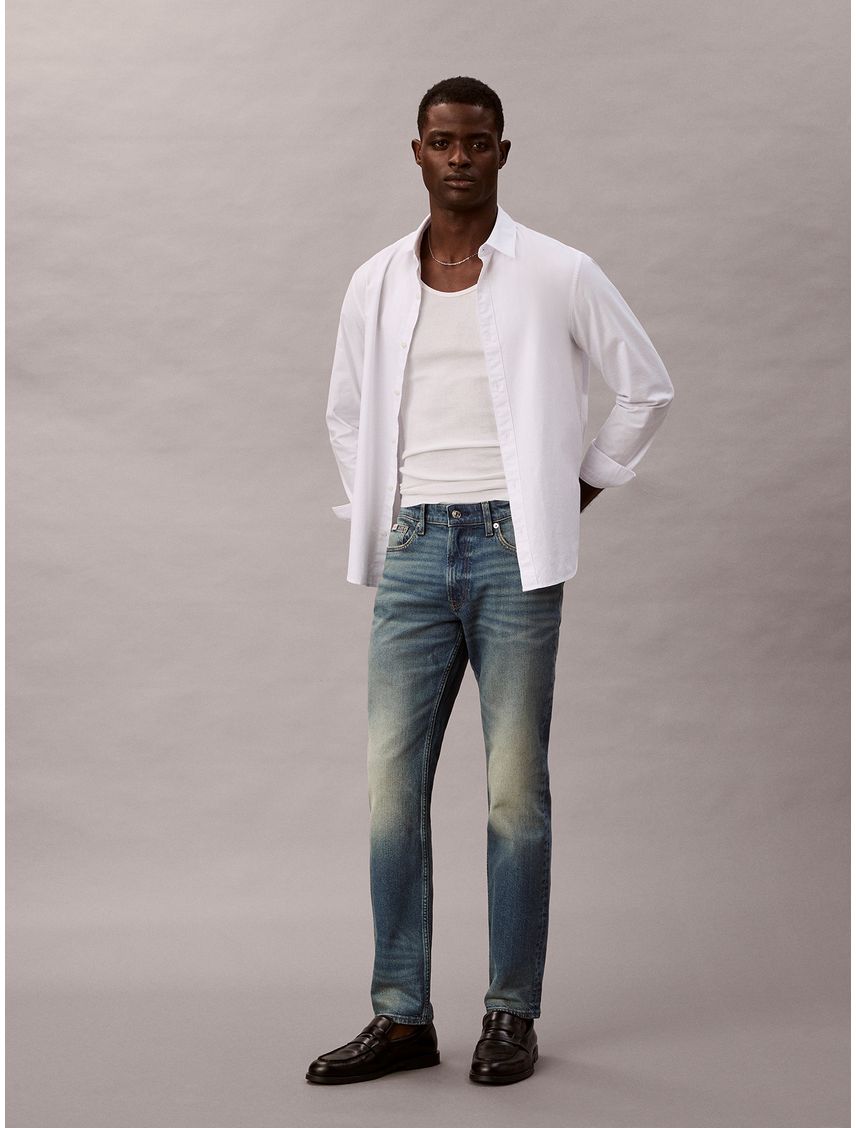 JEAN SLIM INDIGO CITRINE JEAN